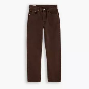 Levis 501 Original Women's Jeans in Brown